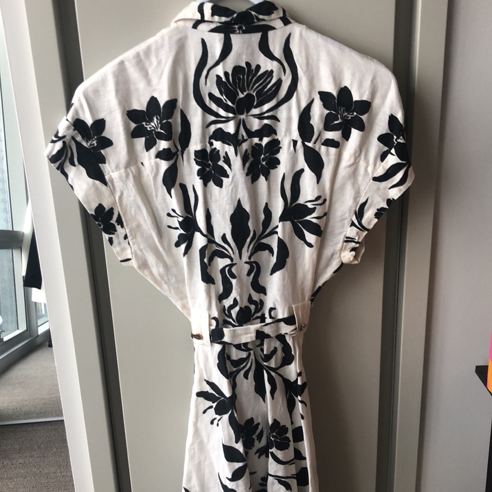 ZARA Black/Cream Dress - Picture 5 of 5